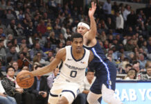 NBA-s alistas Dallas võõrsil Memphise